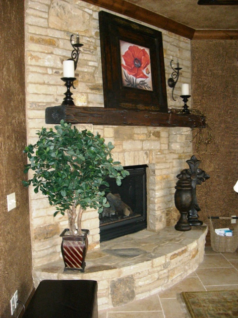 family fireplace